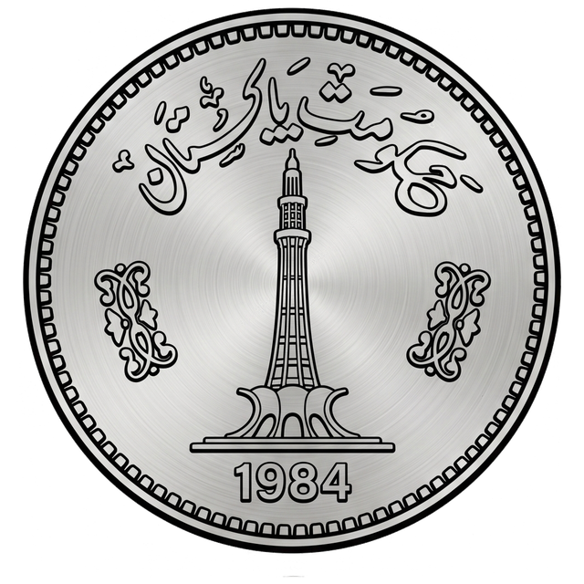 The Athani — 50-paisa coin, reverse